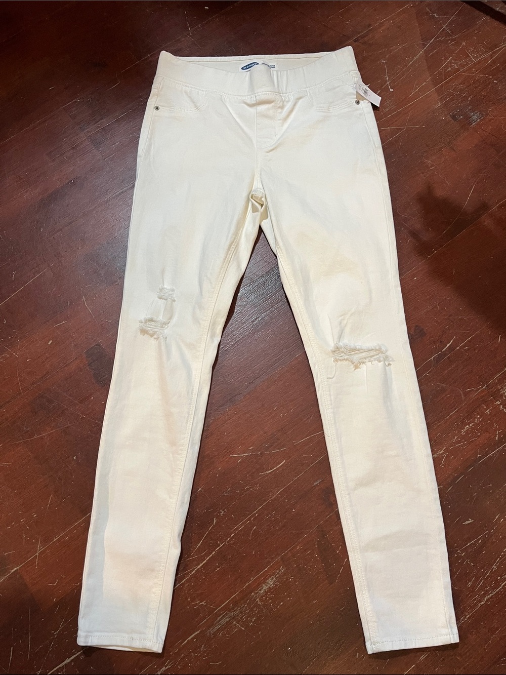 🌻3/$15🌻 Old Navy White Rockstar Super Skinny Jeggings